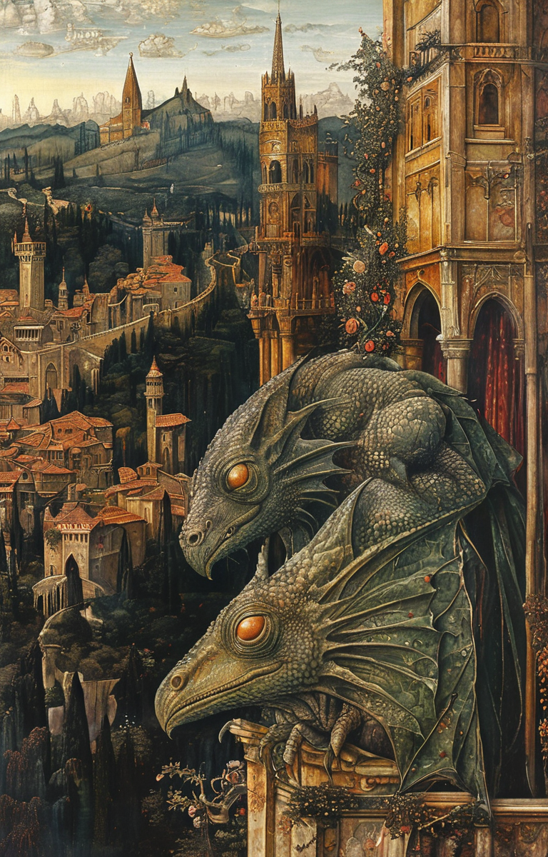 09911-1613007395-masterpiece,best quality,_lora_tbh167-sdxl_1_,illustration,style of Carlo Crivelli, Nazgul over sleeping town.png